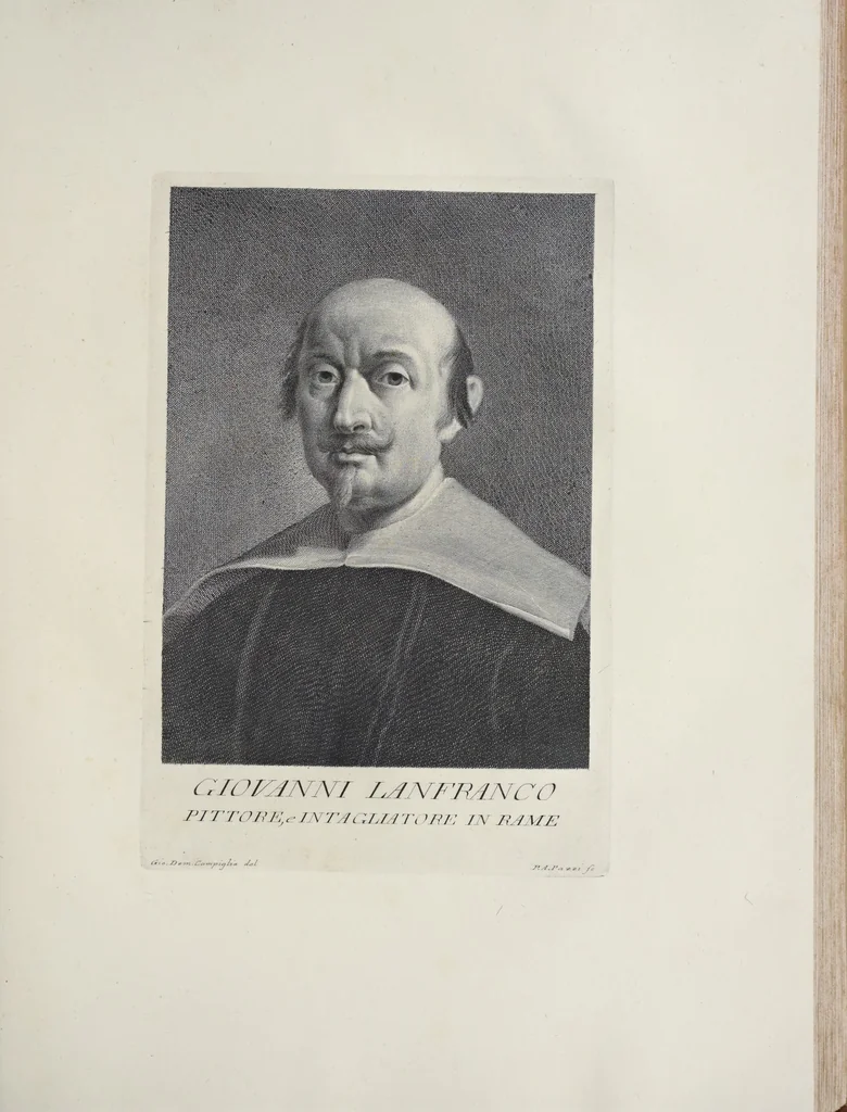 An illustration from Serie di ritratti degli eccellenti pittori : dipinti di propria mano che esistono nell'Imperial galleria di Firenze, 1752, leaf 274