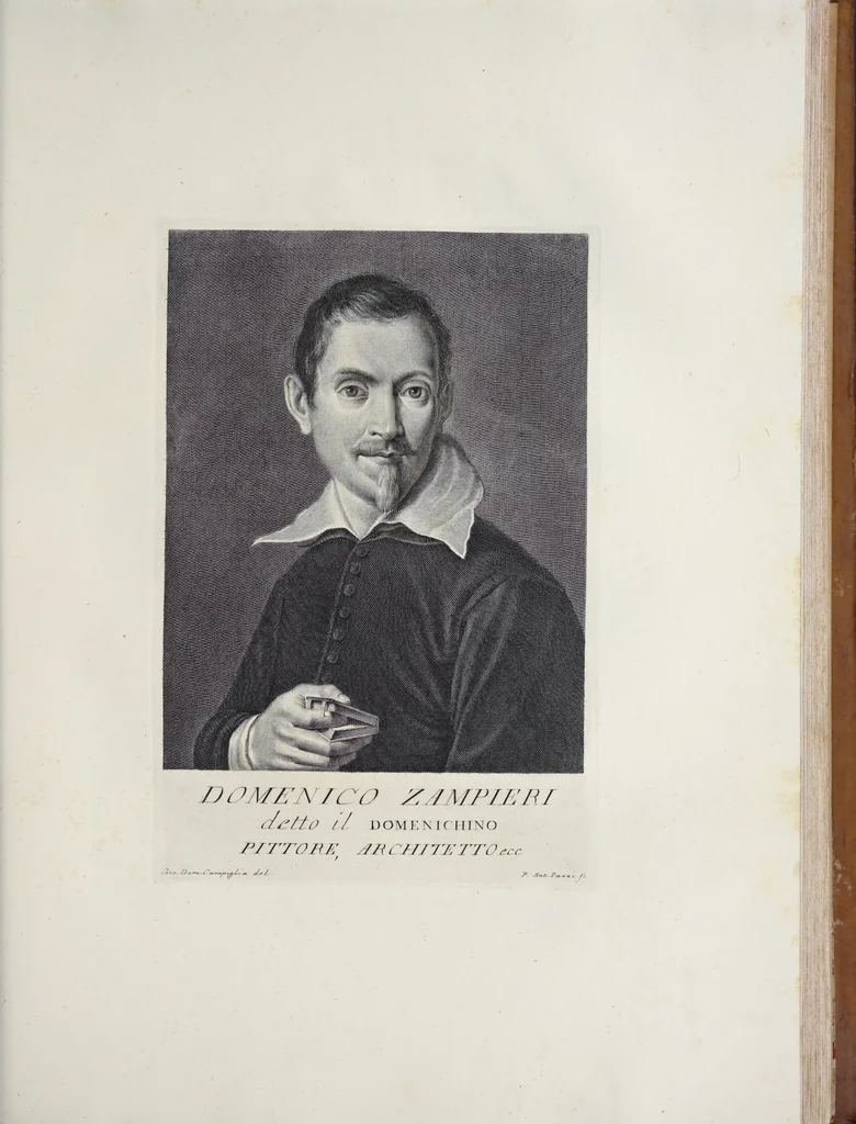An illustration from Serie di ritratti degli eccellenti pittori : dipinti di propria mano che esistono nell'Imperial galleria di Firenze, 1752, leaf 282