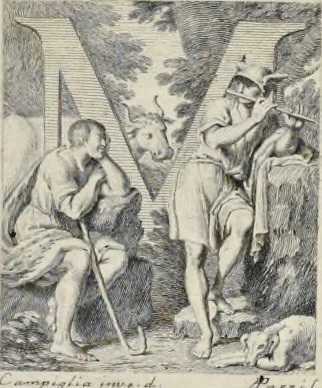 An illustration from Serie di ritratti degli eccellenti pittori : dipinti di propria mano che esistono nell'Imperial galleria di Firenze, 1752, leaf 82