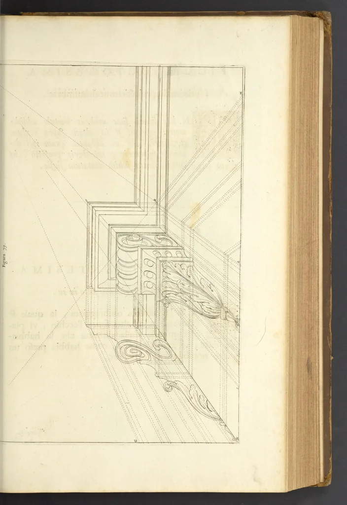 An illustration from Perspectiva pictorum et architectorum, 1693, leaf 178