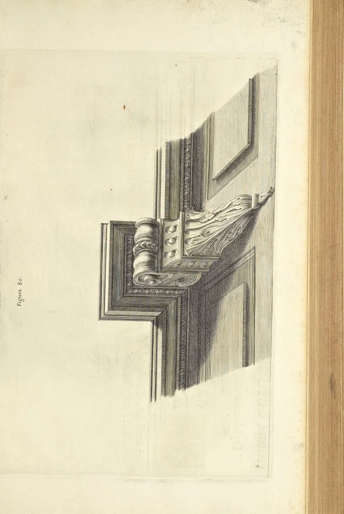 An illustration from Perspectiva pictorum et architectorum, 1693, leaf 180