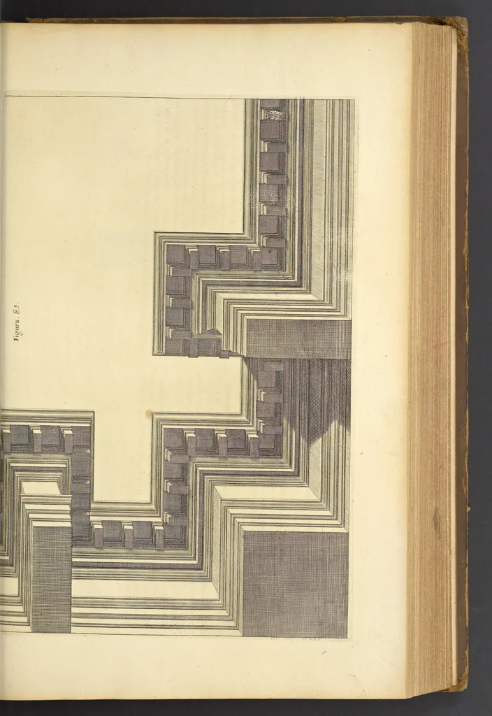 An illustration from Perspectiva pictorum et architectorum, 1693, leaf 190