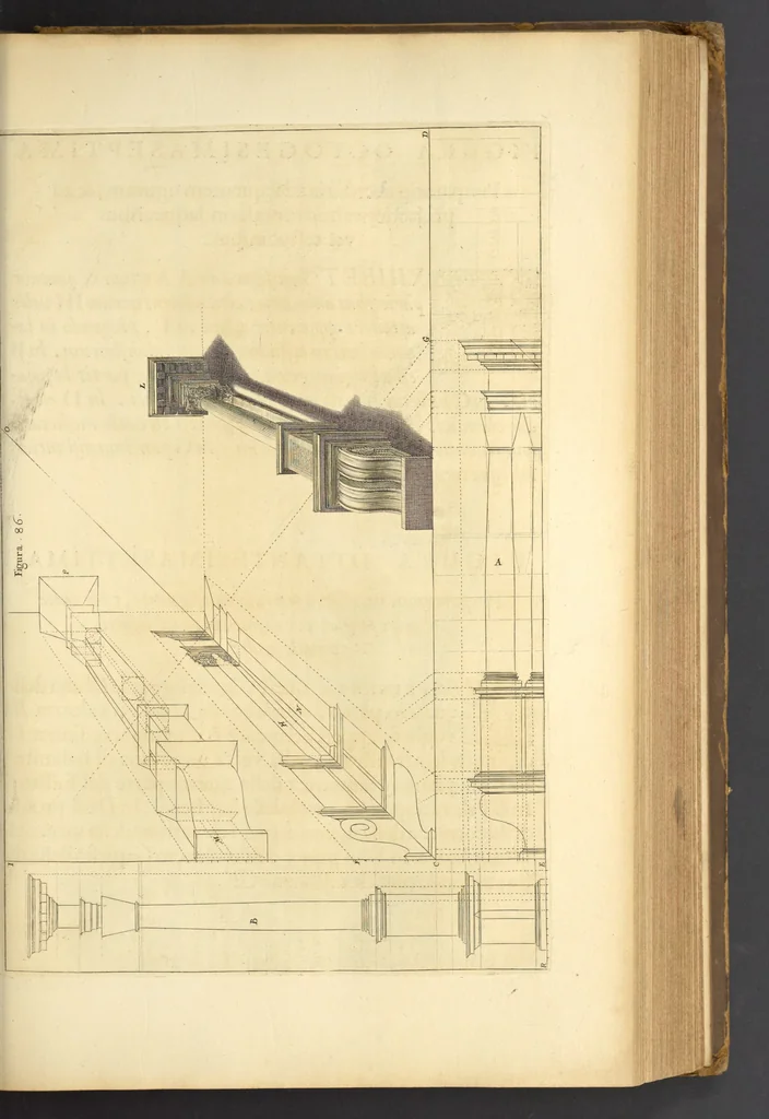 An illustration from Perspectiva pictorum et architectorum, 1693, leaf 192