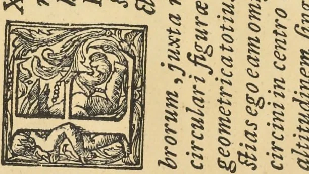 An illustration from Perspectiva pictorum et architectorum, 1693, leaf 203