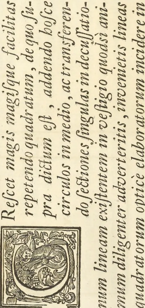 An illustration from Perspectiva pictorum et architectorum, 1693, leaf 271
