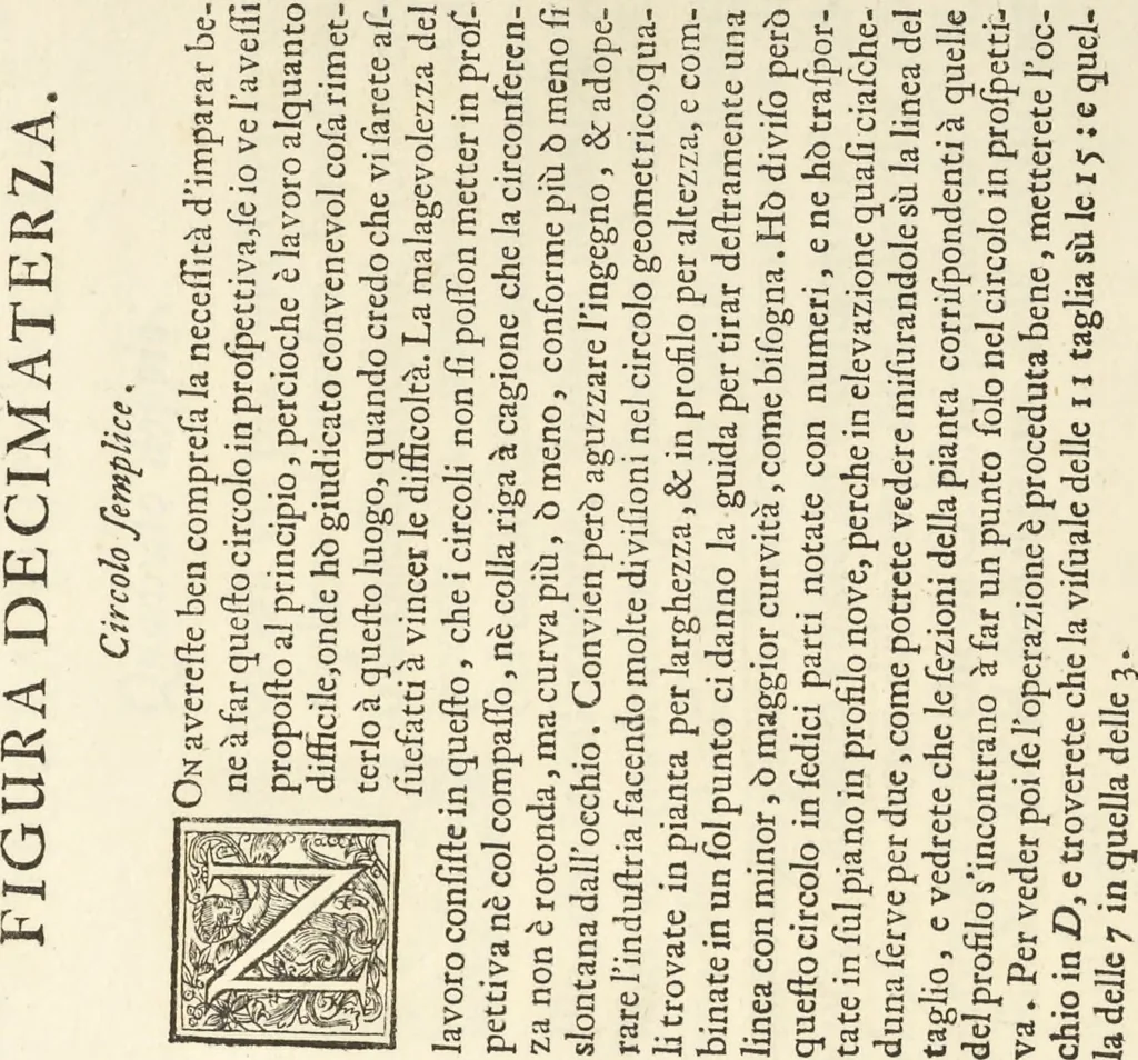 An illustration from Perspectiva pictorum et architectorum, 1693, leaf 273