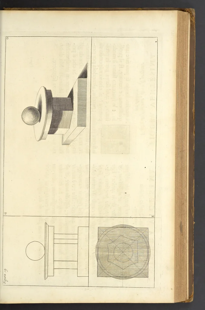 An illustration from Perspectiva pictorum et architectorum, 1693, leaf 286