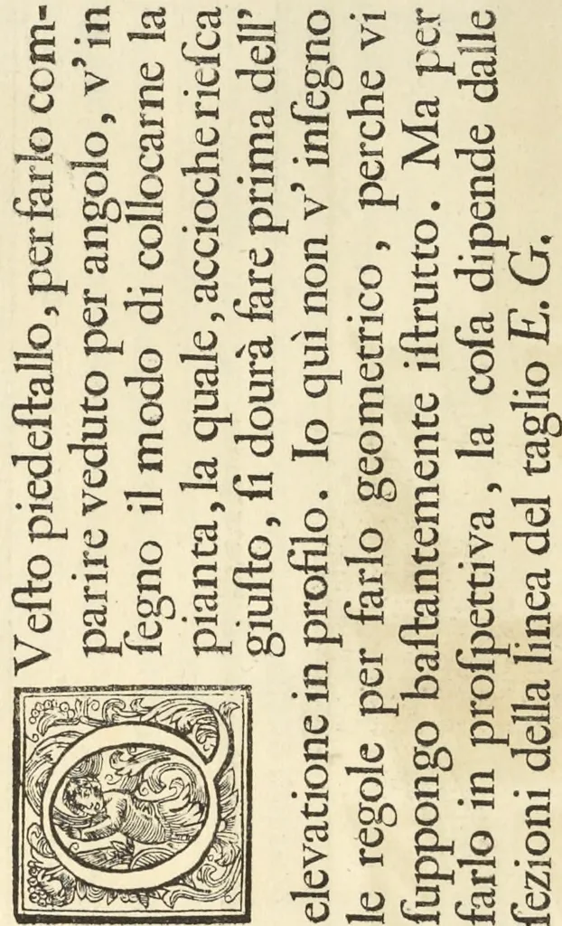 An illustration from Perspectiva pictorum et architectorum, 1693, leaf 299