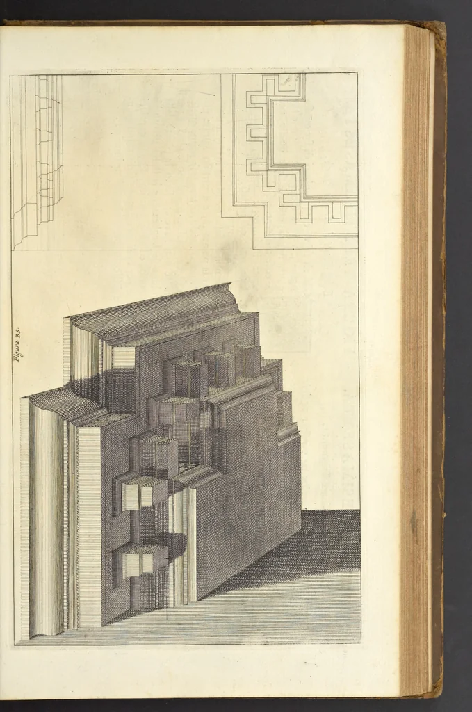 An illustration from Perspectiva pictorum et architectorum, 1693, leaf 318