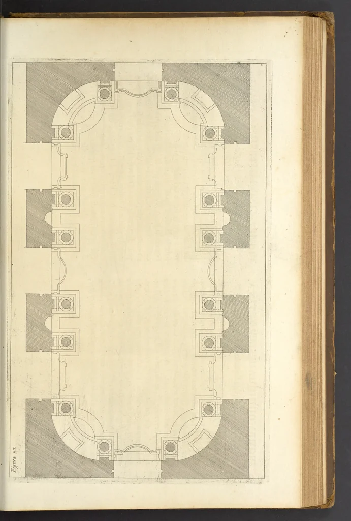 An illustration from Perspectiva pictorum et architectorum, 1693, leaf 362
