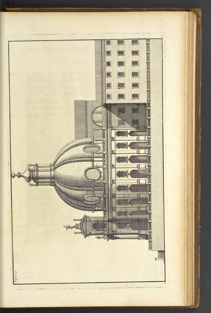 An illustration from Perspectiva pictorum et architectorum, 1693, leaf 422