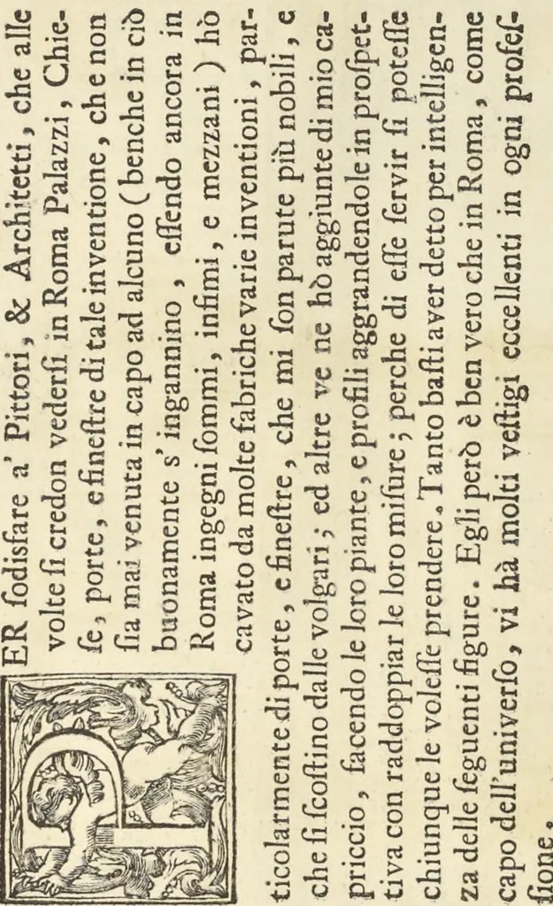 An illustration from Perspectiva pictorum et architectorum, 1693, leaf 431