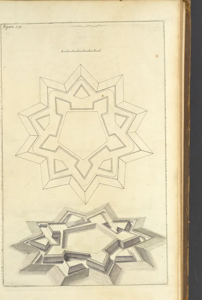 An illustration from Perspectiva pictorum et architectorum, 1693, leaf 456