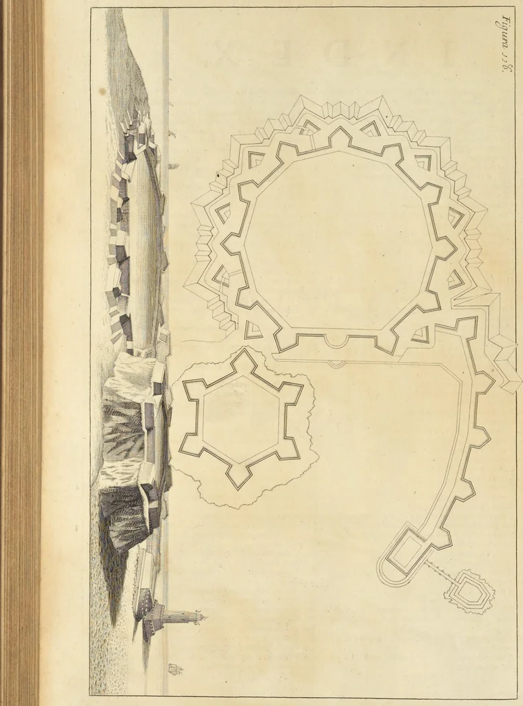 An illustration from Perspectiva pictorum et architectorum, 1693, leaf 459