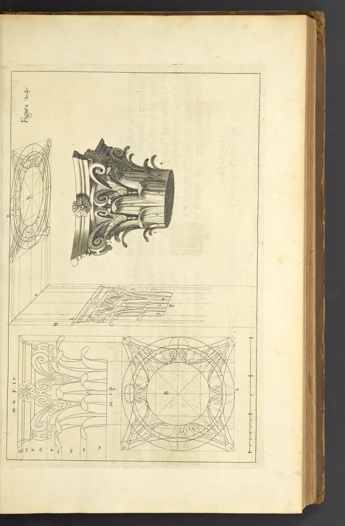 An illustration from Perspectiva pictorum et architectorum, 1693, leaf 66