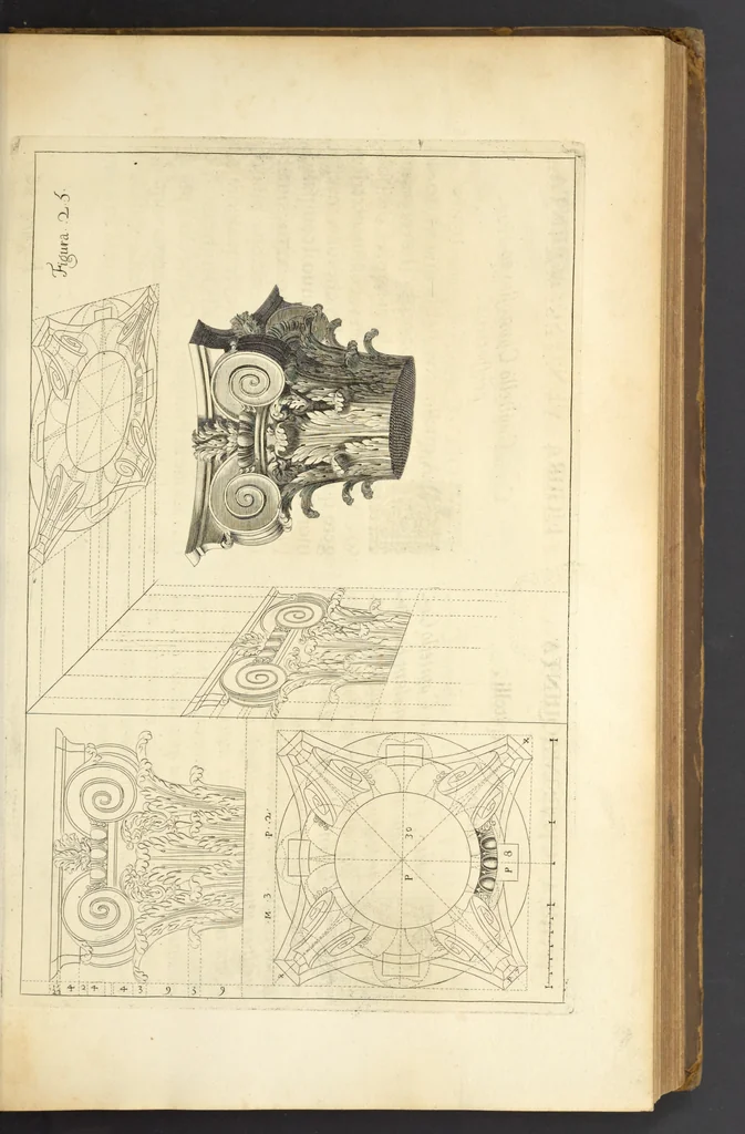 An illustration from Perspectiva pictorum et architectorum, 1693, leaf 68