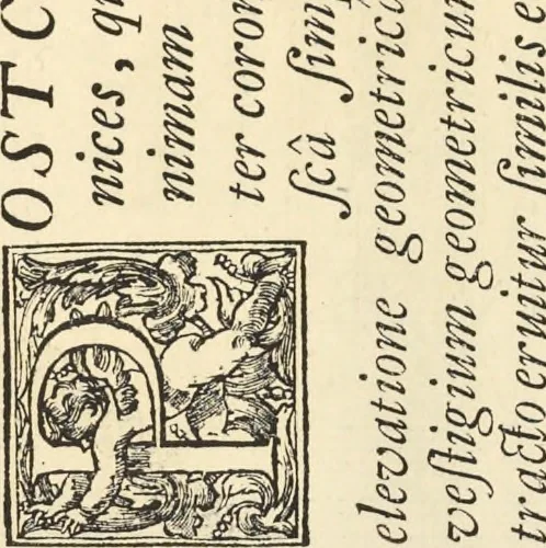 An illustration from Perspectiva pictorum et architectorum, 1693, leaf 69