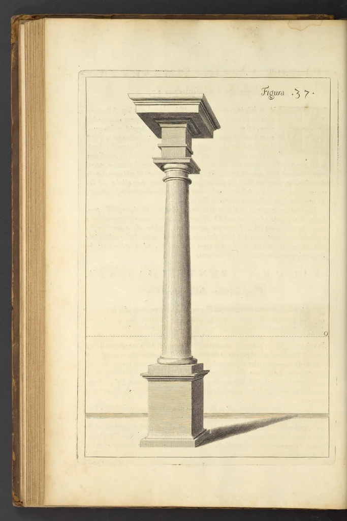 An illustration from Perspectiva pictorum et architectorum, 1693, leaf 91