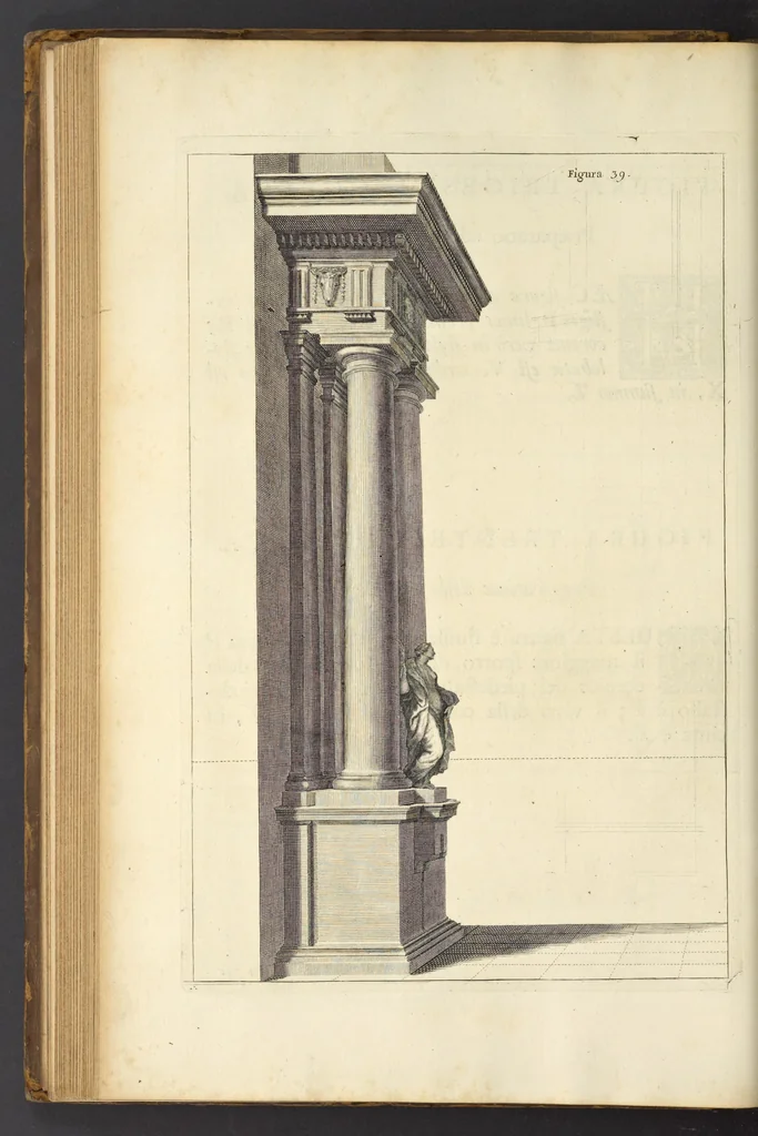 An illustration from Perspectiva pictorum et architectorum, 1693, leaf 95