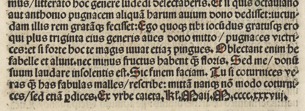 An illustration from Esopi appologi siue mythologi cum quibusdam carminum et fabularum additionibus, 1501, leaf 9