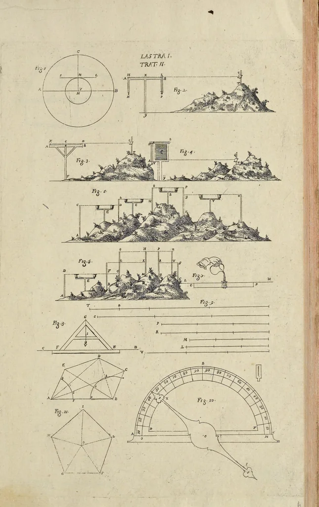 An illustration from Architettura civile : opera postuma, 1737, leaf 322