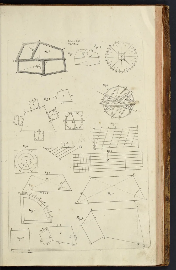 An illustration from Architettura civile : opera postuma, 1737, leaf 324