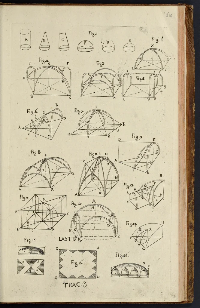 An illustration from Architettura civile : opera postuma, 1737, leaf 368
