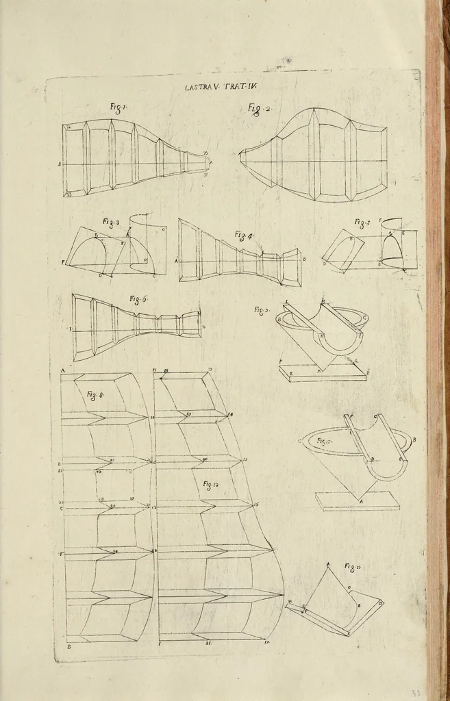 An illustration from Architettura civile : opera postuma, 1737, leaf 380