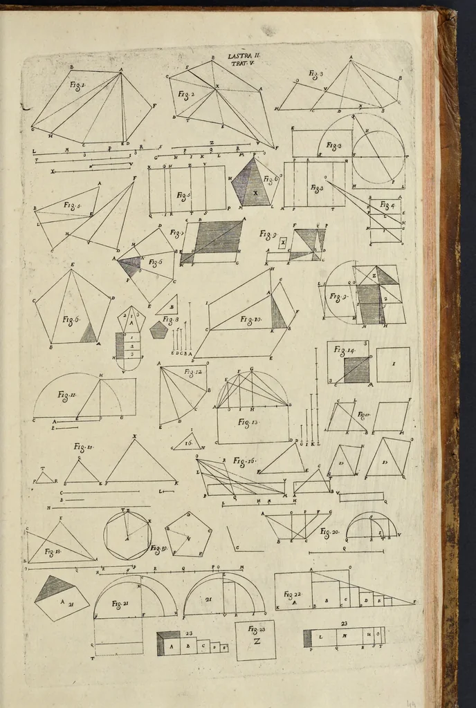 An illustration from Architettura civile : opera postuma, 1737, leaf 402