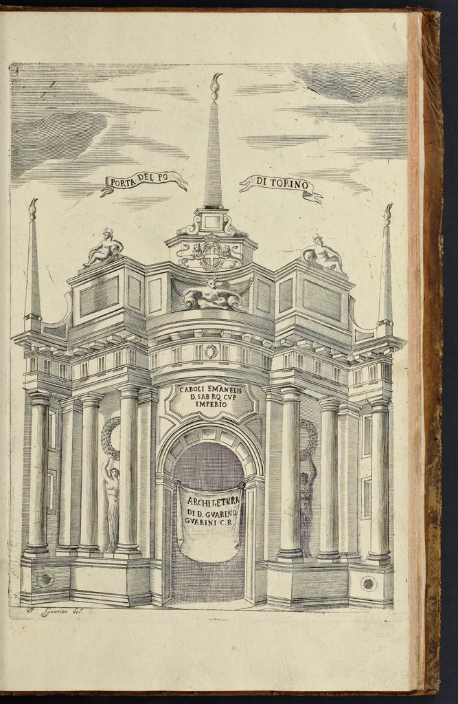 An illustration from Architettura civile : opera postuma, 1737, leaf 406
