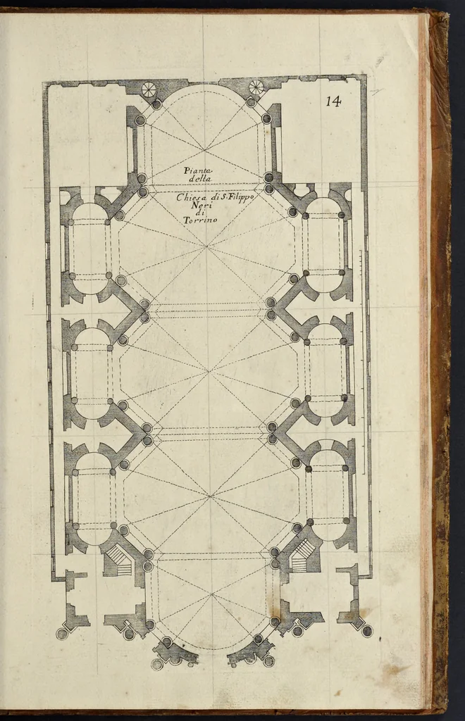 An illustration from Architettura civile : opera postuma, 1737, leaf 432