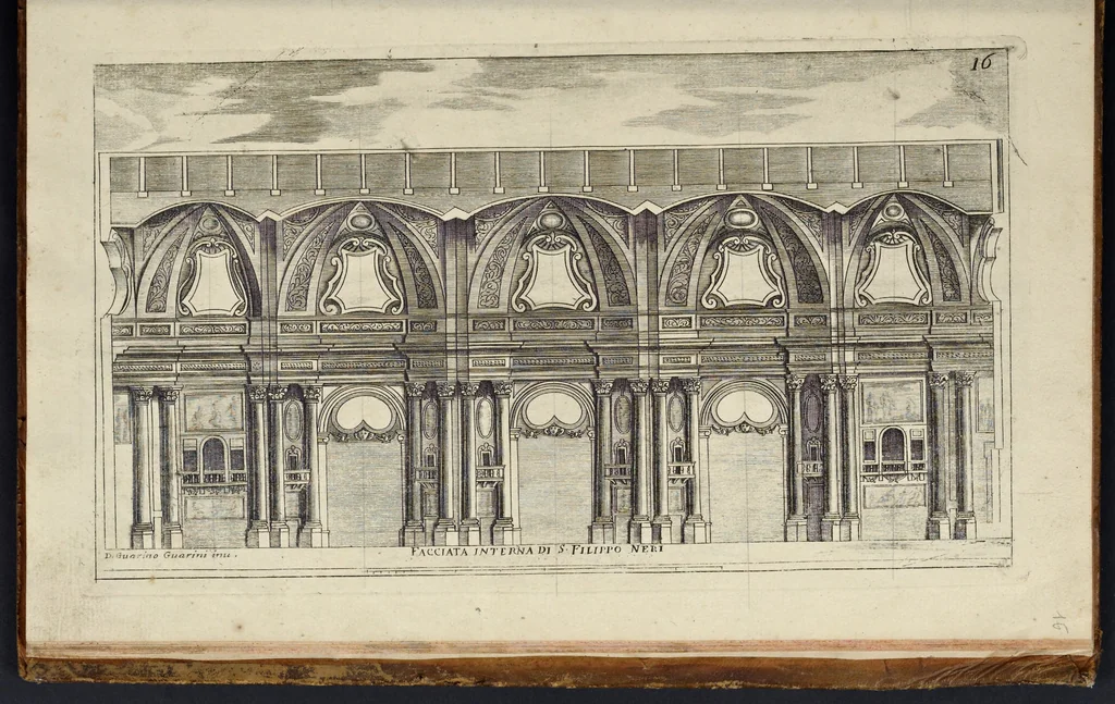 An illustration from Architettura civile : opera postuma, 1737, leaf 436