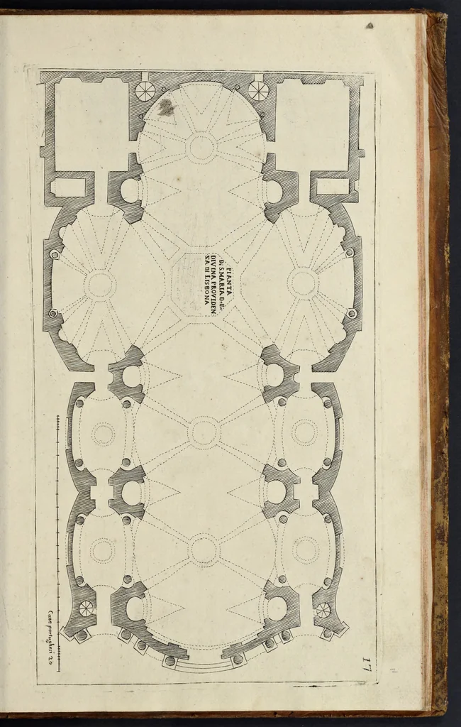 An illustration from Architettura civile : opera postuma, 1737, leaf 438