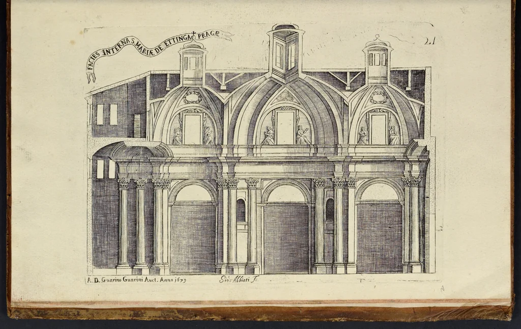 An illustration from Architettura civile : opera postuma, 1737, leaf 446