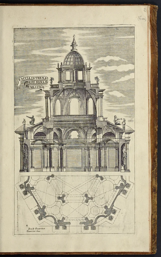 An illustration from Architettura civile : opera postuma, 1737, leaf 462