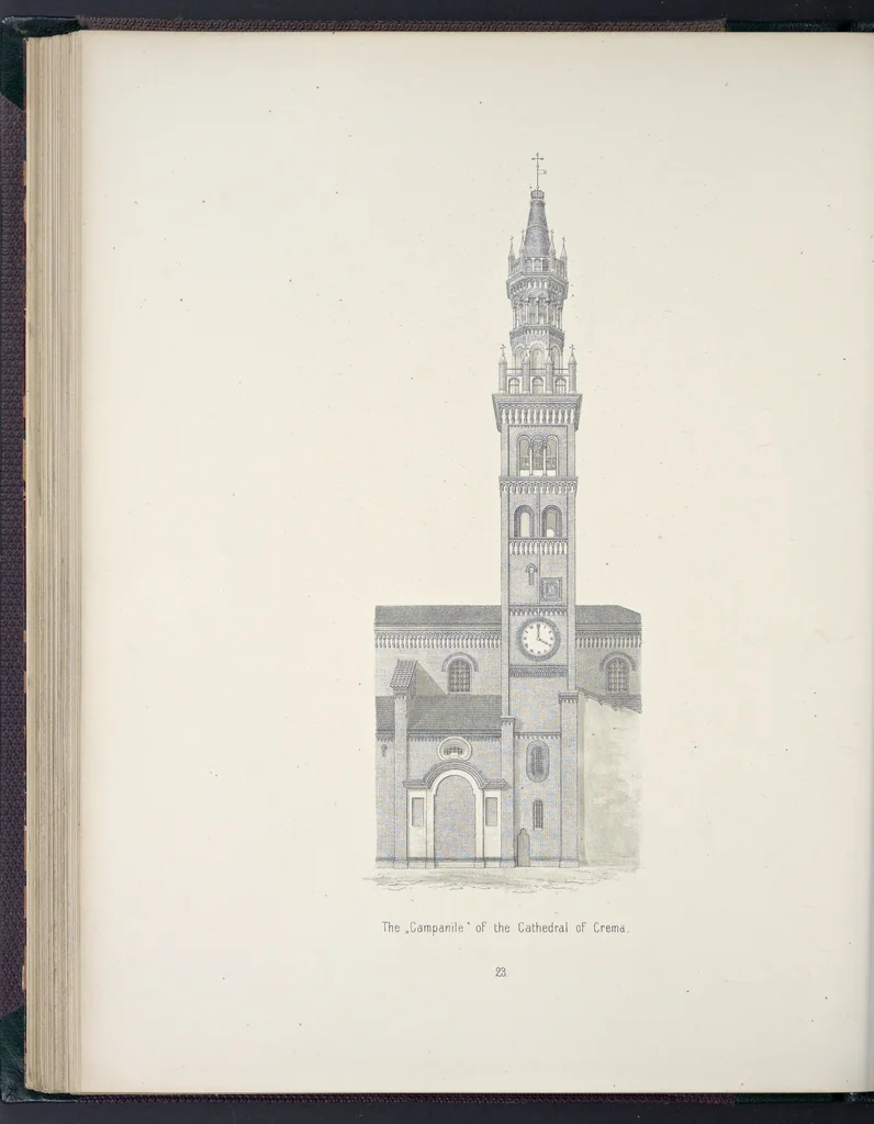 An illustration from The terra-cotta architecture of North Italy (XIIth-XVth centuries) : pourtrayed [sic] as examples for imitation in other countries, 1867, leaf 101