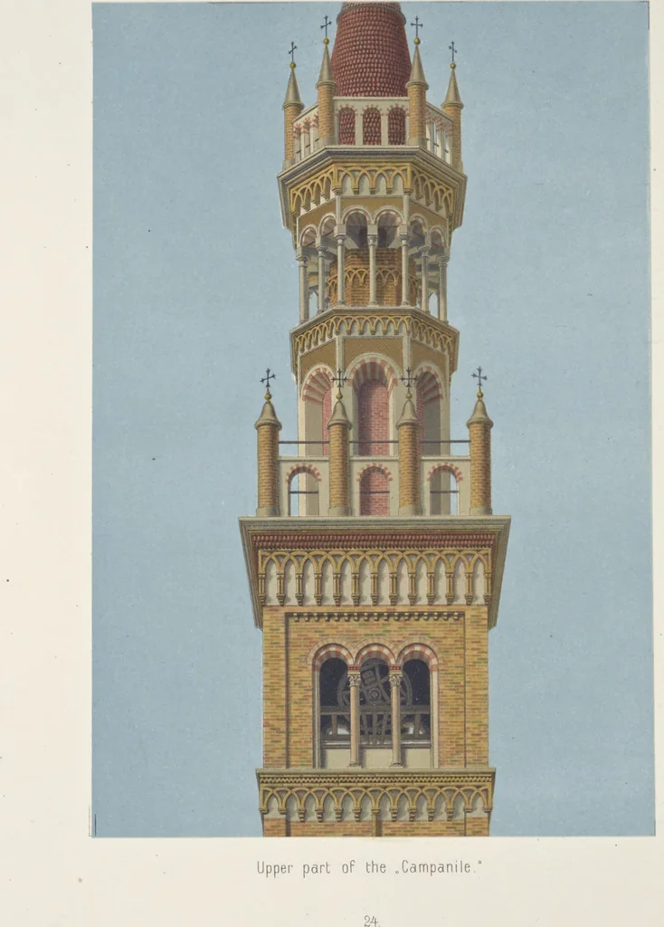 An illustration from The terra-cotta architecture of North Italy (XIIth-XVth centuries) : pourtrayed [sic] as examples for imitation in other countries, 1867, leaf 103