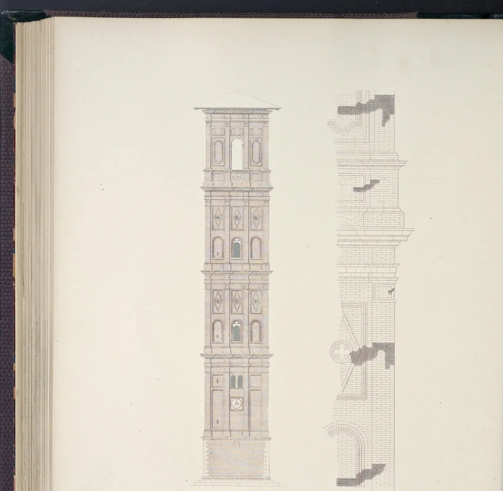 An illustration from The terra-cotta architecture of North Italy (XIIth-XVth centuries) : pourtrayed [sic] as examples for imitation in other countries, 1867, leaf 115