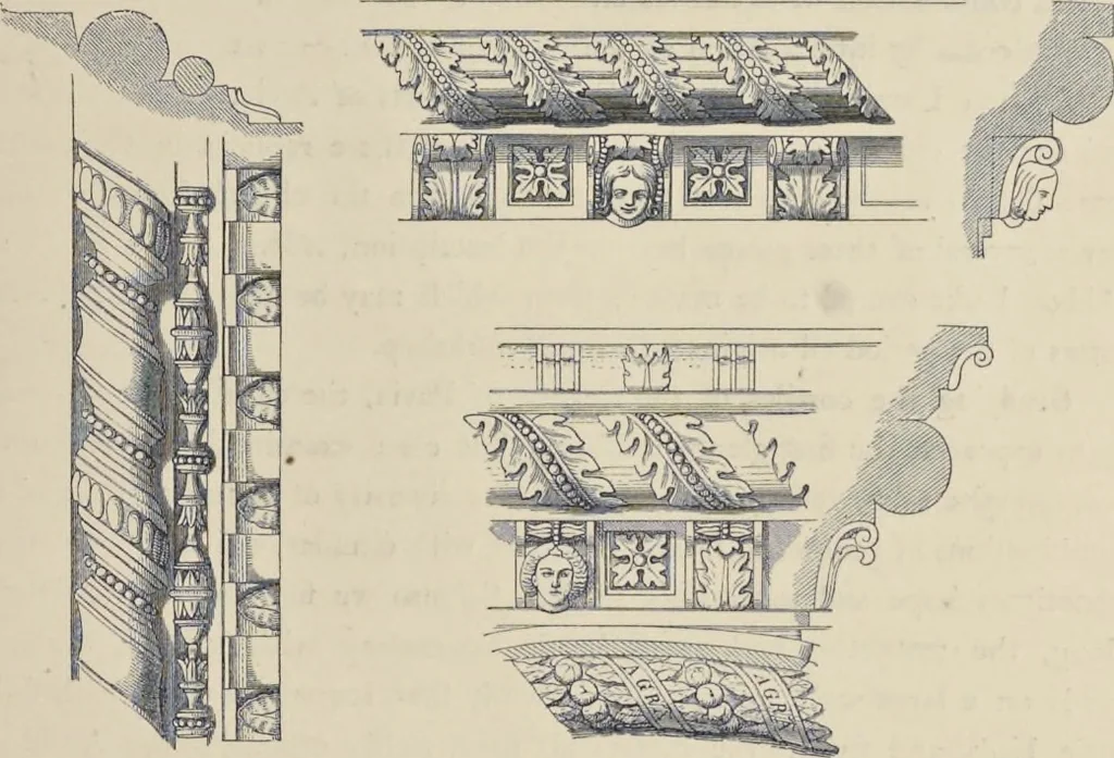 An illustration from The terra-cotta architecture of North Italy (XIIth-XVth centuries) : pourtrayed [sic] as examples for imitation in other countries, 1867, leaf 128