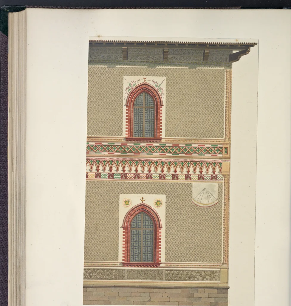 An illustration from The terra-cotta architecture of North Italy (XIIth-XVth centuries) : pourtrayed [sic] as examples for imitation in other countries, 1867, leaf 157