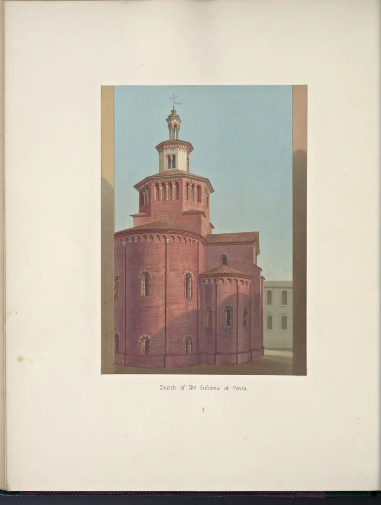 An illustration from The terra-cotta architecture of North Italy (XIIth-XVth centuries) : pourtrayed [sic] as examples for imitation in other countries, 1867, leaf 27