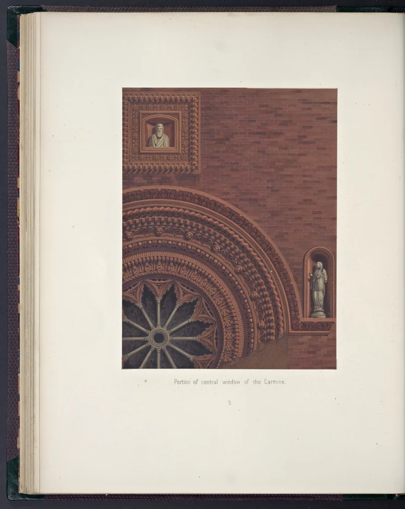 An illustration from The terra-cotta architecture of North Italy (XIIth-XVth centuries) : pourtrayed [sic] as examples for imitation in other countries, 1867, leaf 59
