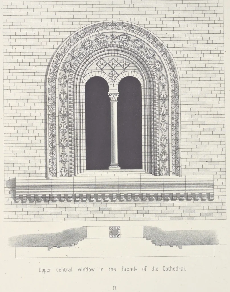 An illustration from The terra-cotta architecture of North Italy (XIIth-XVth centuries) : pourtrayed [sic] as examples for imitation in other countries, 1867, leaf 85