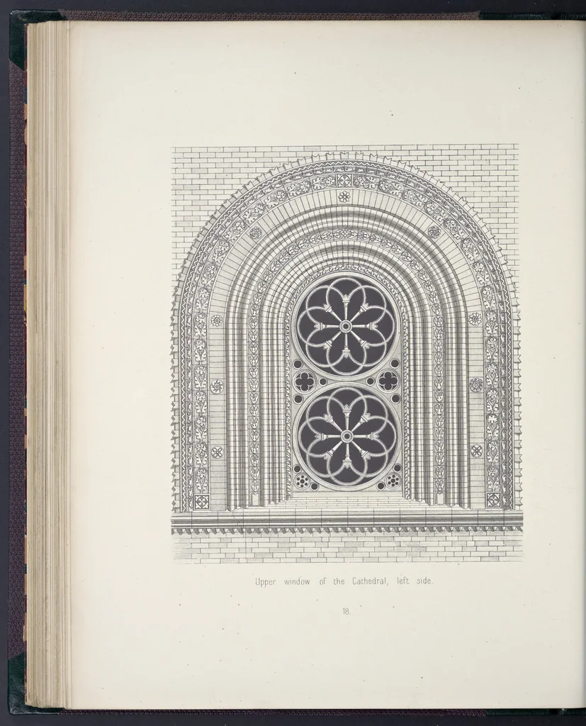 An illustration from The terra-cotta architecture of North Italy (XIIth-XVth centuries) : pourtrayed [sic] as examples for imitation in other countries, 1867, leaf 87