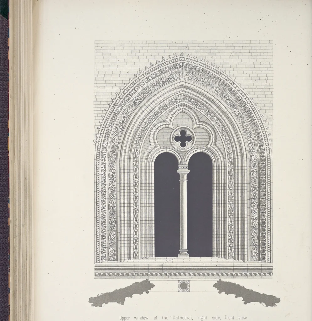 An illustration from The terra-cotta architecture of North Italy (XIIth-XVth centuries) : pourtrayed [sic] as examples for imitation in other countries, 1867, leaf 89