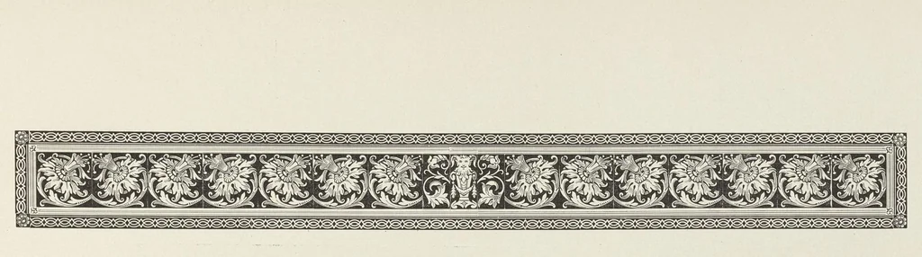 An illustration from Le Nozze Aldobrandine : i paesaggi con scene dell'Odissea e le altre pitture murali antiche conservate nella Biblioteca Vaticana e nei musei pontifici, 1907, leaf 82