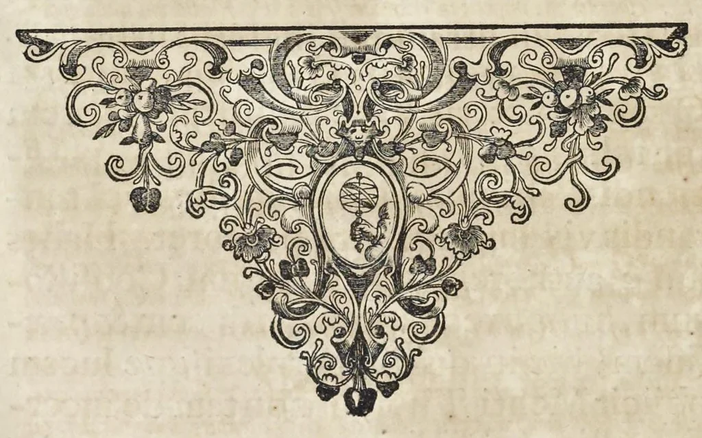 An illustration from Athanasii Kircheri e Soc. Jesu Ars magna sciendi, in XII libros digesta : qua nova & universali methodo per artificiosum combinationum contextum de omni re proposita plurimis & prope infinitis rationibus disputari, omniumque summaria quaedam cognitio comparari potest, 1669, leaf 15