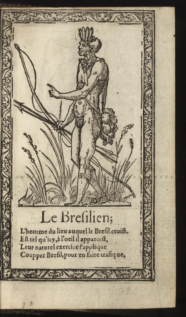 An illustration from Recueil de la diuersité des habits, : qui sont de present en vsage, tant es pays d'Europe. Asie, Affrique & Isles sauuages, le tout fait apres le naturel, 1567, leaf 116