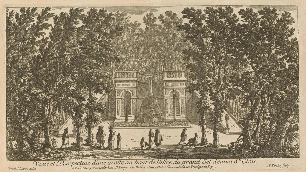 An illustration from Veues des plus beaux bastimens de France, 1700, leaf 182