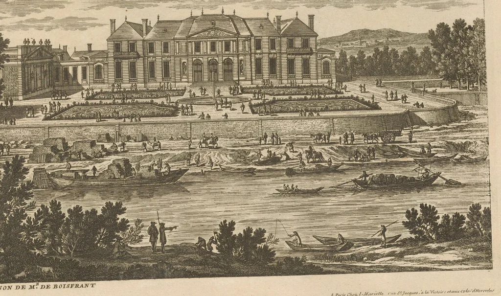 An illustration from Veues des plus beaux bastimens de France, 1700, leaf 210